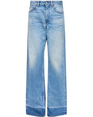 MM6 by Maison Margiela Trousers 5 Pockets - Blue