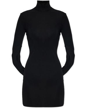 Alexander Wang Mini Draped Dress - Black