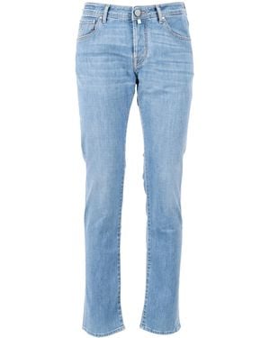 Jacob Cohen 5 Pockets Slim Fit Trousers - Blue