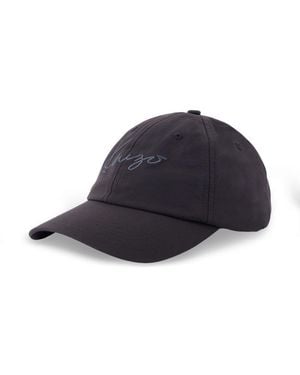 KENZO Logo Baseball Cap - Blue
