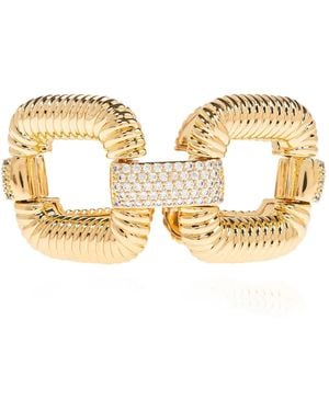 Self-Portrait Knocker Bracelet - Metallic