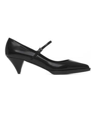 Prada Leather Pumps - Black