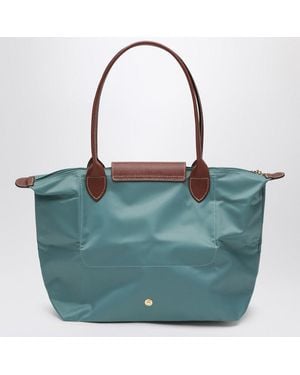 Longchamp Eucalyptus Le Pliage Original M Bag - Blue