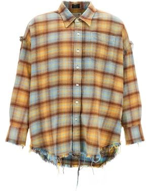 R13 Omzoomd Shirt - Meerkleurig