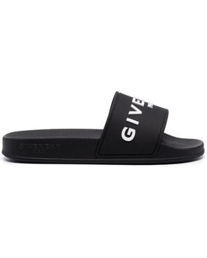 Givenchy Logo Pool -glijbanen - Zwart