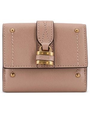Chloé Paddington Leather Wallet - Brown