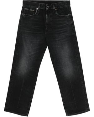 R13 Boyfriend-Jeans Im Five-Pocket-Design - Schwarz