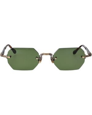 Matsuda Geometrical Sunglasses M5010 Ag Dto - Green