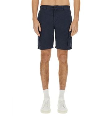 Woolrich Cargo Shorts - Blau