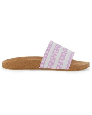 adidas Originals Slip On Slipper Adilette - White