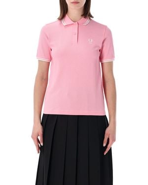 Comme des Garçons Girl Fred Perry Polo - Pink