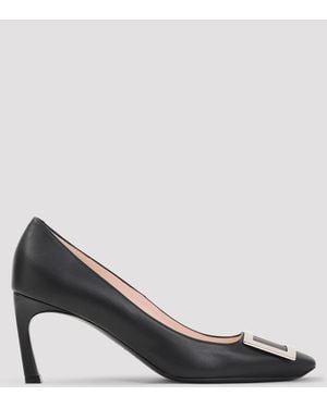 Roger Vivier Elegant Belle Court Shoes With 7Cm Heel - Black