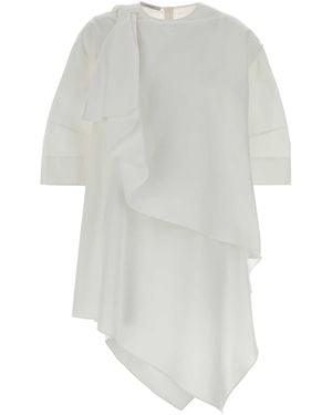Givenchy Poplin Mini Dress - White