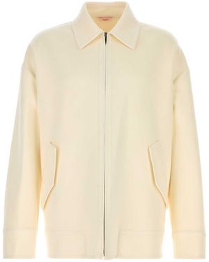 Valentino Garavani Ivory Stretch Mohair Blend Collant in