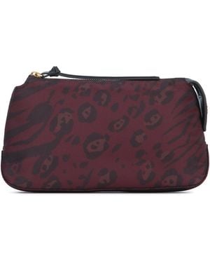 Pinko Beauty Case Mini Nylon Macula - Purple