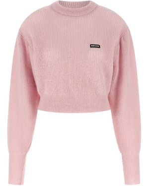ROTATE BIRGER CHRISTENSEN 'Knit Puff' Sweater - Pink