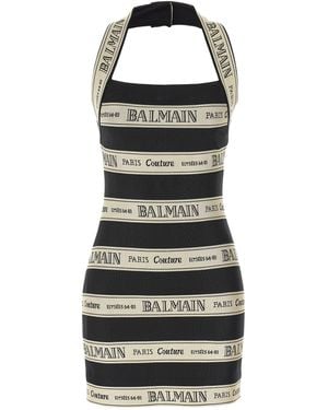 Balmain 'nastro ' Jurk - Zwart