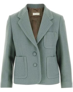 Dries Van Noten Wool Jacket - Green