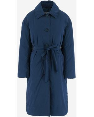 Ienki Ienki Lungo Velar Coat - Blue