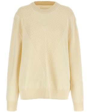 Jil Sander Wollpullover - Natur