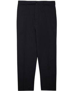 BE ABLE Tailored Straight-Leg Trousers - Blue