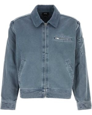 A.P.C. A. P.C. Denim Alexis Jacket - Blue