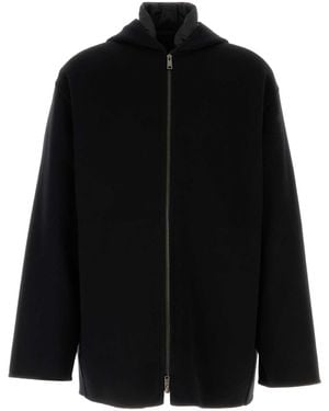 Prada Black Silk Padded Jacket