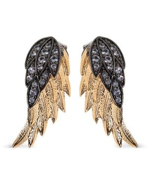 Zadig & Voltaire Rock Feather Earring - Black