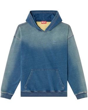 DIESEL S-Boxt-Hood-R6 Hoodie - Blauw