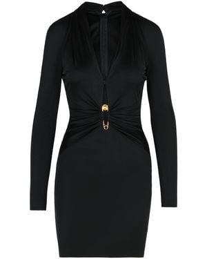 Versace Viscose Dress - Black