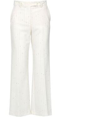 SIMONA CORSELLINI Trousers - White