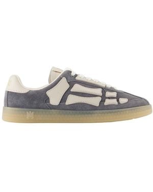 Amiri Pacific Bones Sneakers Ledergrau