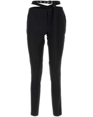 The Attico Jersey Pant - Black
