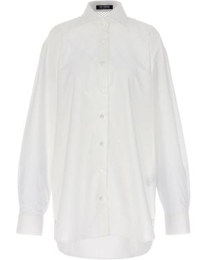 Raf Simons Mesh Insert Shirt - Wit