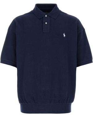 Polo Ralph Lauren Piquet Oversize Polo Shirt - Blue