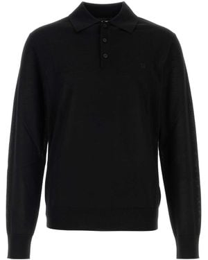 DSquared² Wool Polo Shirt - Black