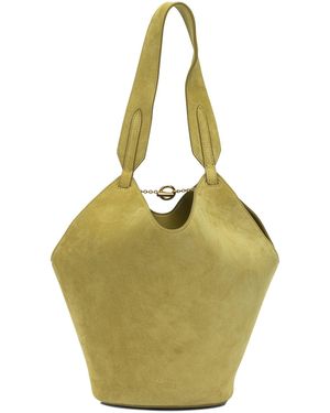 KHAITE "Lotus" Small Shoulder Bag - Metallic