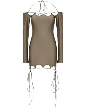 The Attico Das Attico 'Lyna' Kleid - Natur