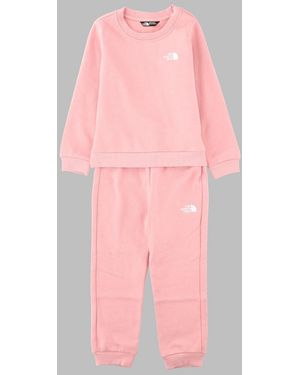 The North Face Kids' Evolution Simple Dome Crew Set - Pink