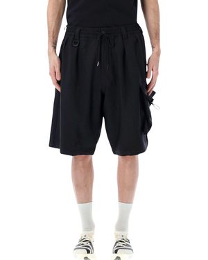 Y-3 Pantalón corto Negro