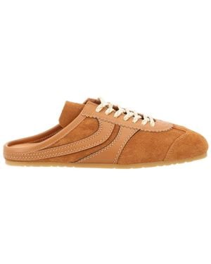 Dries Van Noten Suede Sneakers - Brown