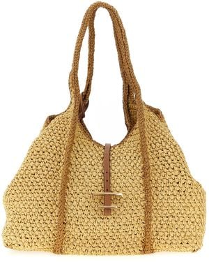 Tod's TOD 's 'T atemporal' gran bolsa de compras - Metálico