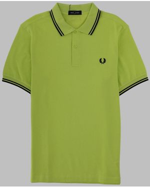Fred Perry Polo Con Logo - Green