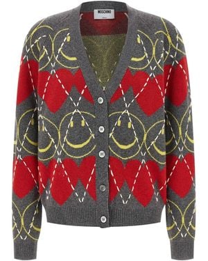 Moschino Smiley' Cardigan - Rot