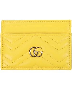 Gucci Document Holder Leather - Yellow