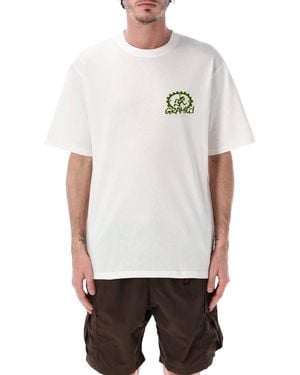 Gramicci Equipped For Dirt Cotton T-Shirt - White