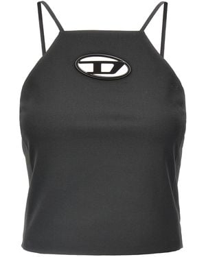DIESEL T-Wilit Top Nero-Donna