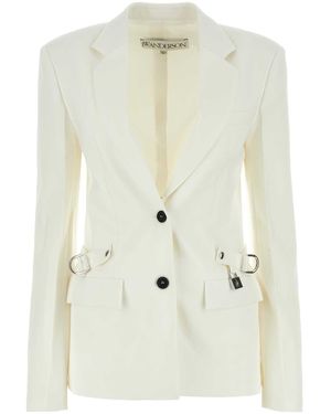 JW Anderson Stretch Blend Blazer - White