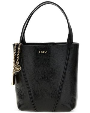 Chloé Handtasche "Chloé Spin" - Schwarz