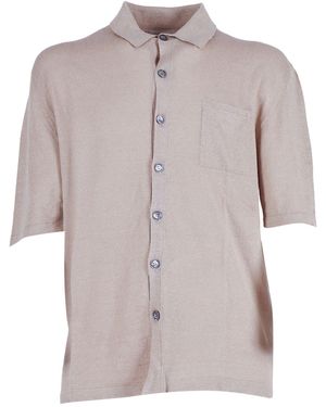 Sette Fili Cashmere Camicia M/Manica Con Taschino - Multicolor